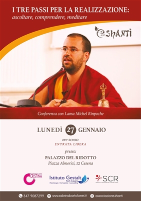 Conferenza LAMA MICHEL RINPOCHE Conferenza LAMA MICHEL RINPOCHE